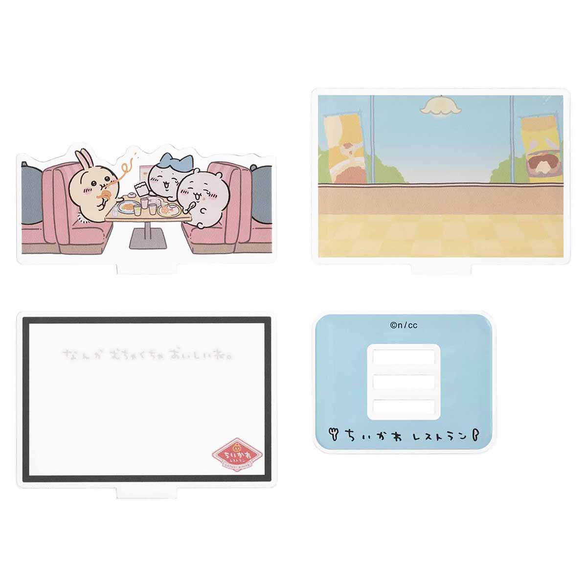 Chiikawa Chiikawa Restaurant Layer Acrylic Stand (It’s Really Delicious)
