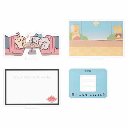 Chiikawa Chiikawa Restaurant Layer Acrylic Stand (It’s Really Delicious)
