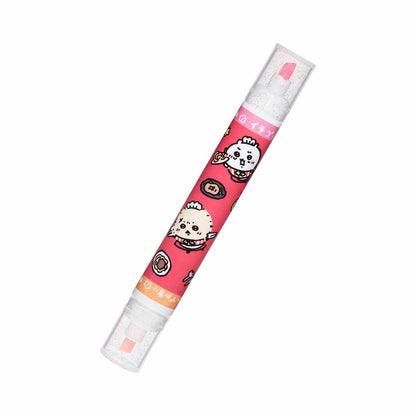 ちいかわ ちいかわレストラン 香り付き2色マーカー（ピンク／オレンジ）