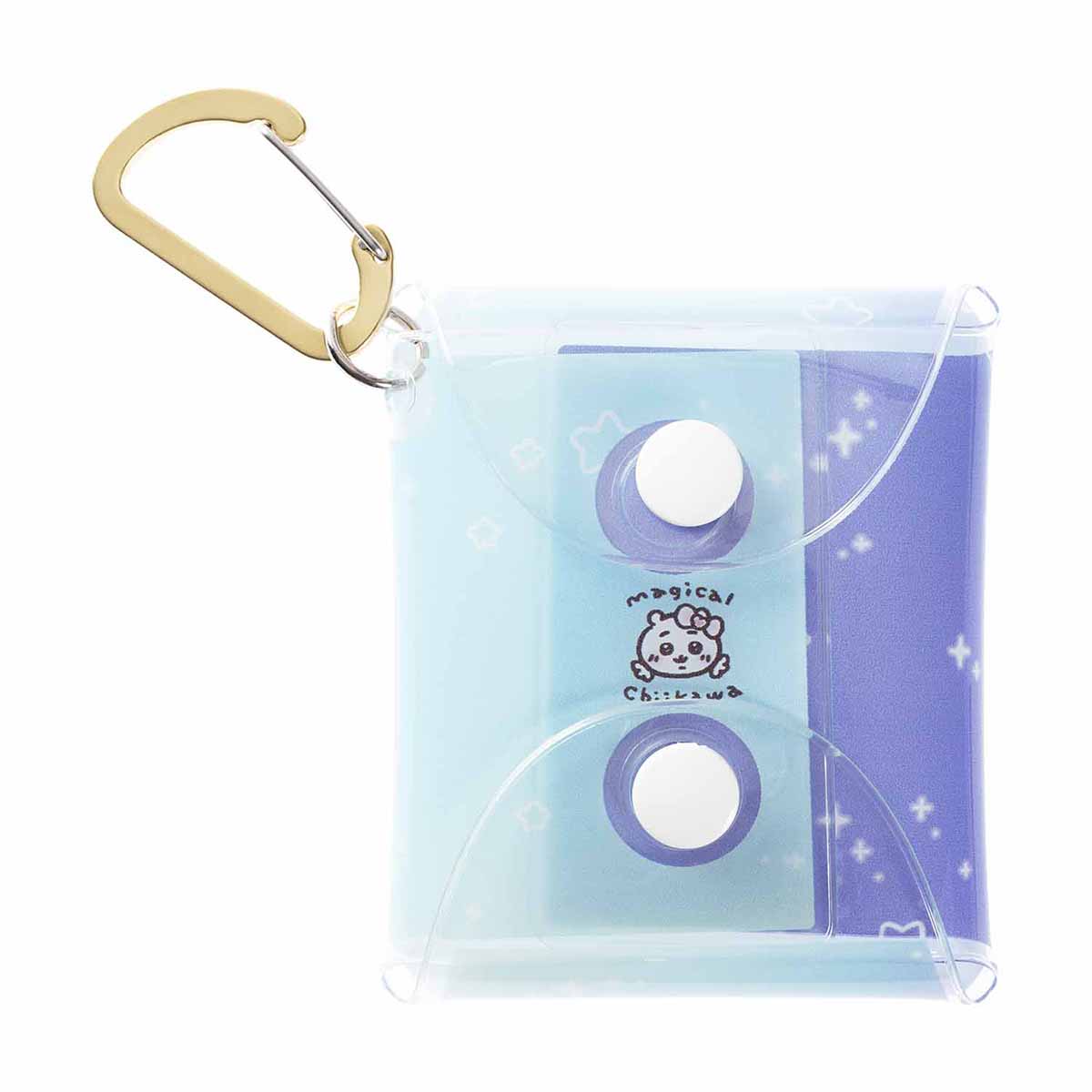 Chiikawa Magical Chiikawa Clear Pouch with Carabiner (Ultra Magical Chiikawa)