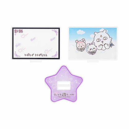 Chiikawa Super Magical Chiikawa Layered Acrylic Stand (Eyes Will Flip!)