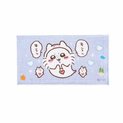 치이카와 수족관 3장 세트 타올 (오징어 모자)
