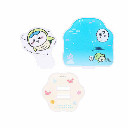 吉伊卡哇水族館 層壓亞克力立牌（八割×海龜）