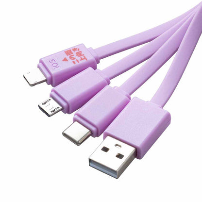 치이카와 얼굴 멀티 충전 케이블 (모몽가)