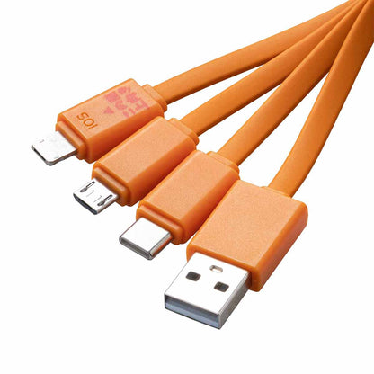 ちいかわ おかおマルチ充電ケーブル（シーサー）