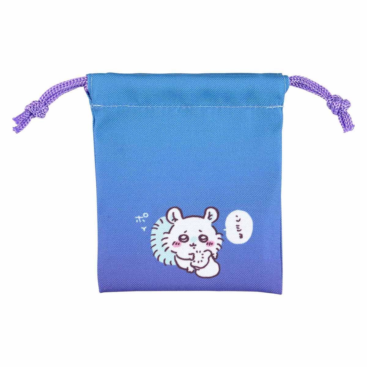 ちいかわ お出かけ楽しみ！な 小分けに便利な2個セットミニ巾着（ちいかわとモモンガ）