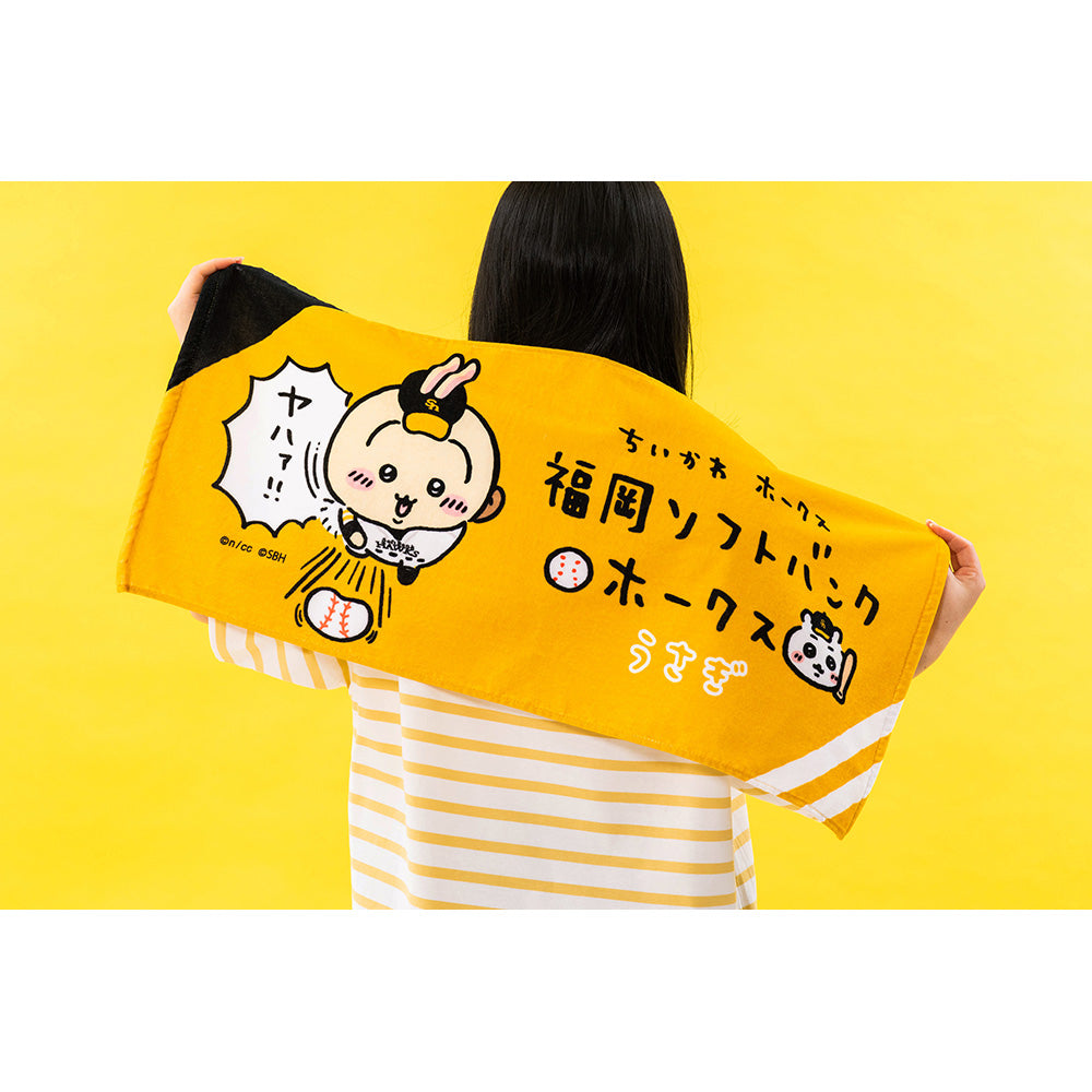 ちいかわ/ホークス フェイスタオル（うさぎ）