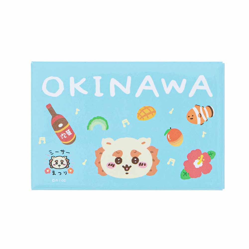 吉伊卡哇 狮萨祭典！！！方形磁铁（OKINAWA）