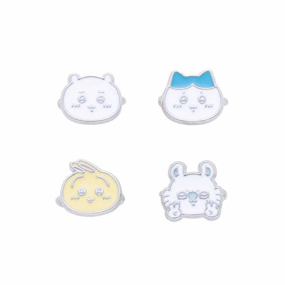 Chiikawa Ear Cuff 4-Piece Set (Face)