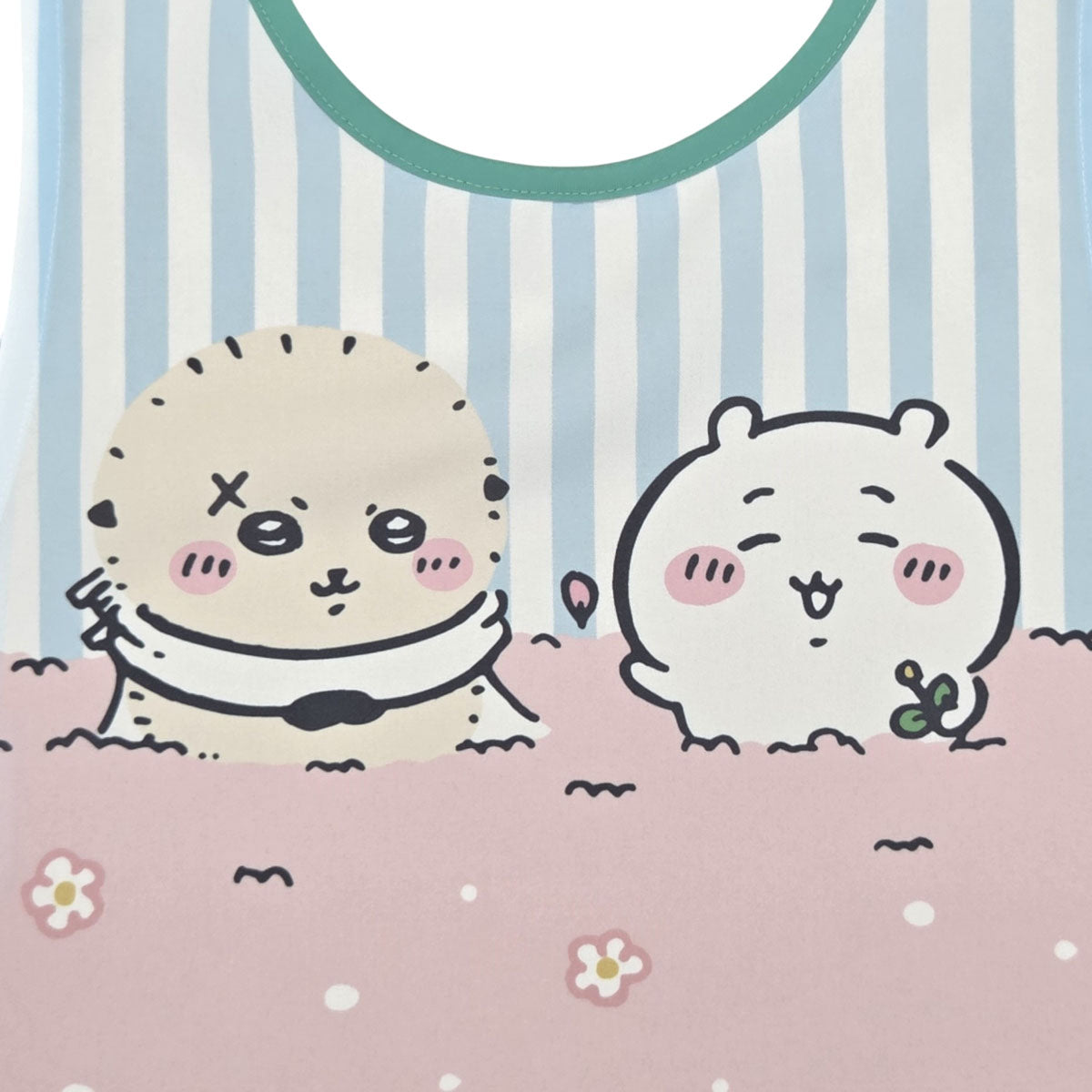 ちいかわ エプロン（お花・ストライプ柄）