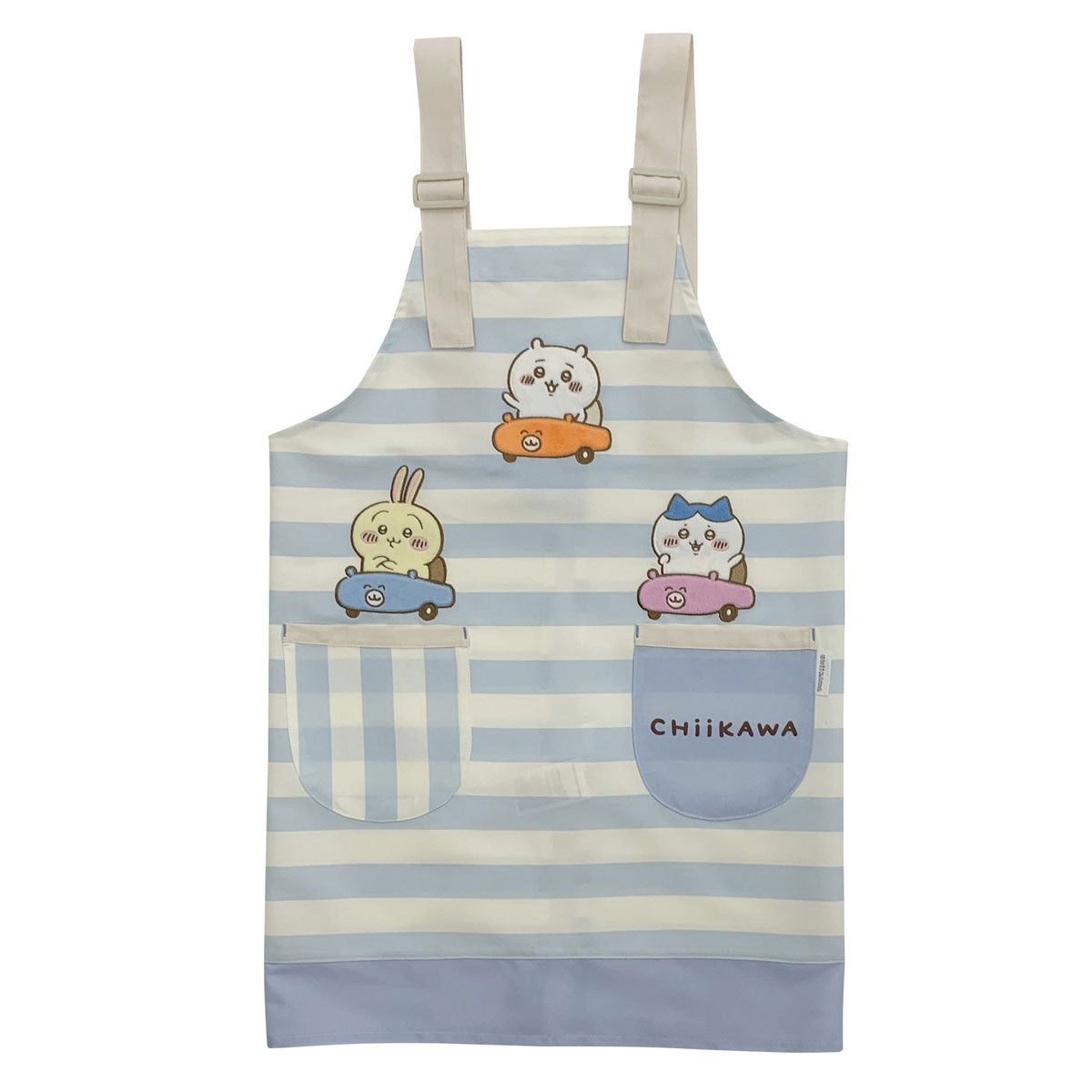 Chiikawa Anime "Chiikawa" Kids Apron (Go Go in the Car)