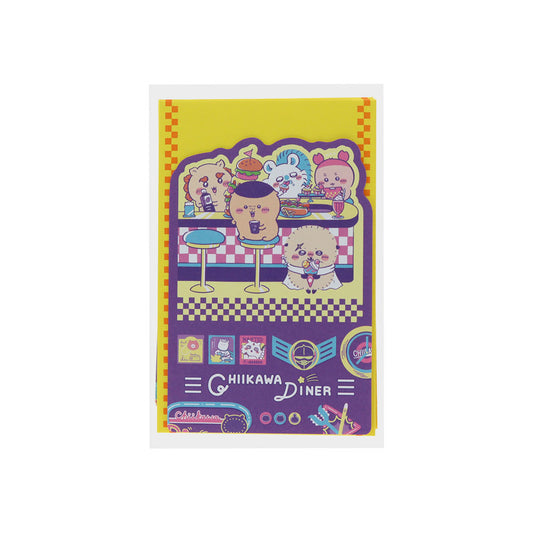 Chiikawa Die-cut Letter Set (Chiikawa DINER Dinner)