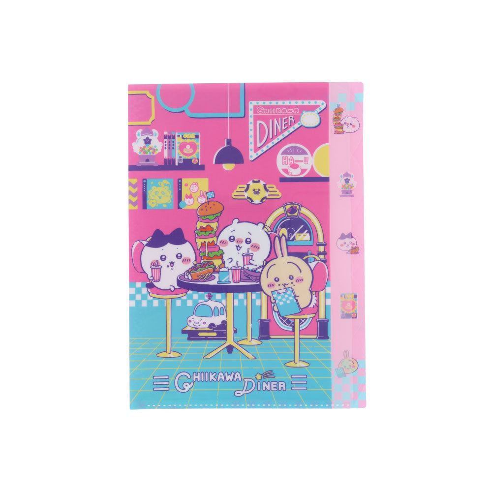 Chiikawa Die-cut Clear File 5P (Chiikawa DINER Lunch)