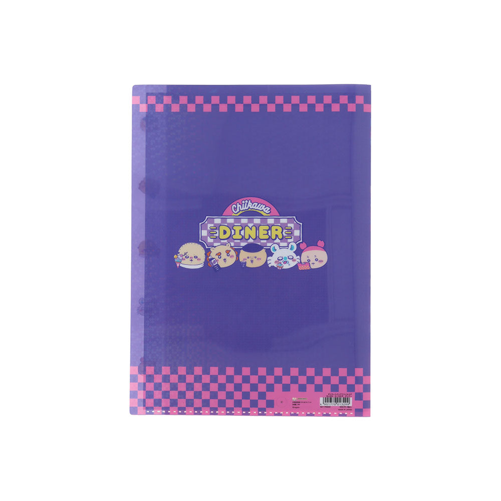 Chiikawa Die-cut Clear File 5P (Chiikawa DINER Dinner)