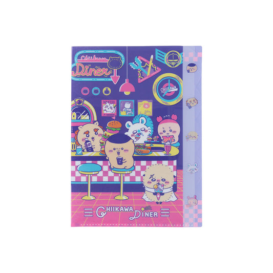 ちいかわ ダイカットクリアファイル5P（ちいかわ DINER ディナー）