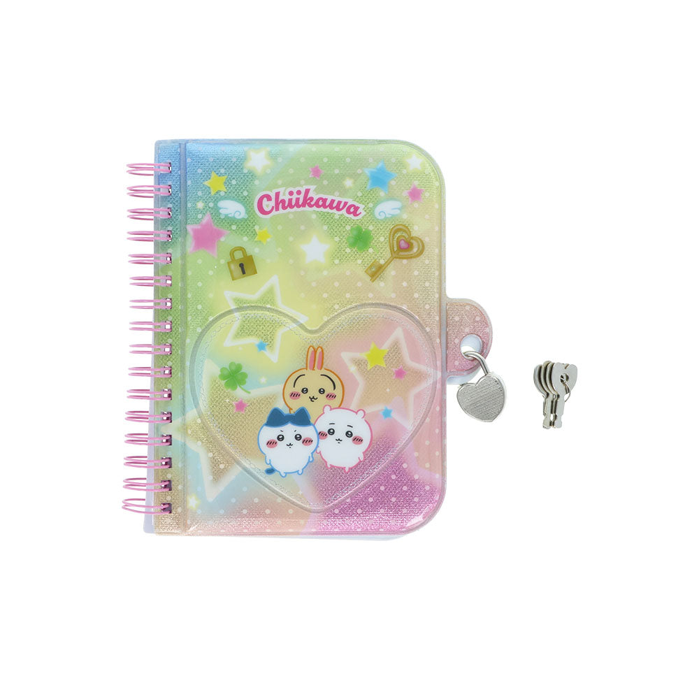 Chiikawa Notebook with Lock After School (Aurora)