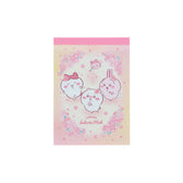 吉伊卡哇 迷你便籤本 (Sakura Pink·櫻花·三小隻)