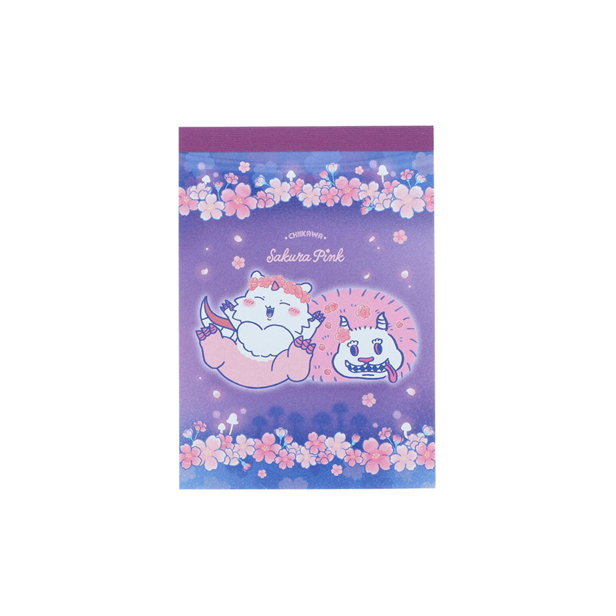 吉伊卡哇 迷你便籤本 (Sakura Pink·夜櫻·那孩子&大強)