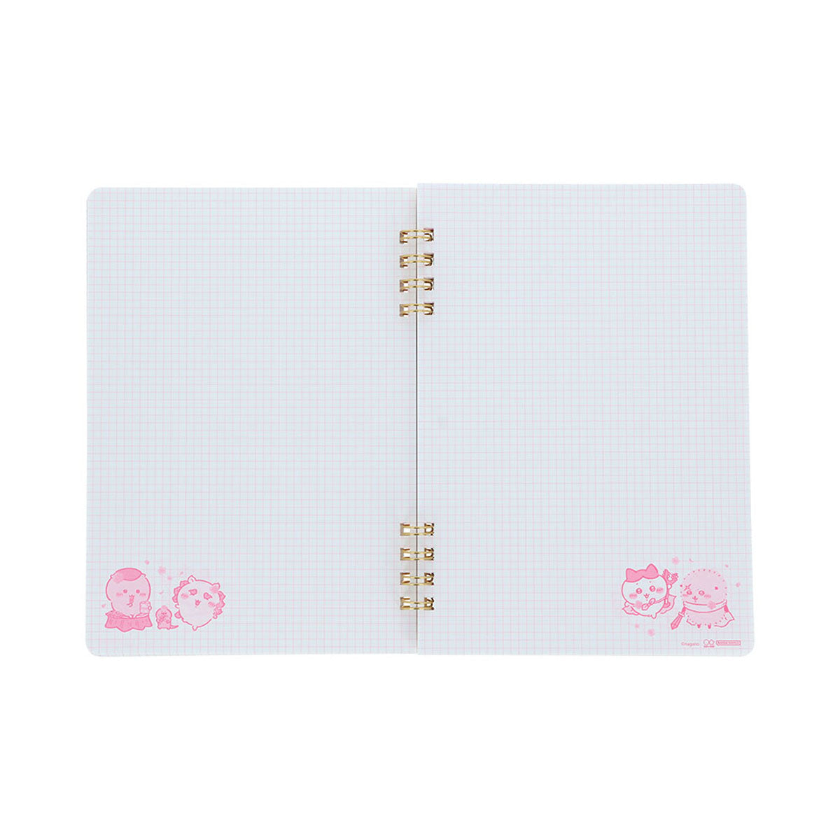 ちいかわ WリングノートB6（Sakura Pink・サクラ）