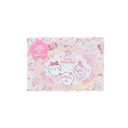 ちいかわ ダイカットミニレターセット（Sakura Pink・サクラ）