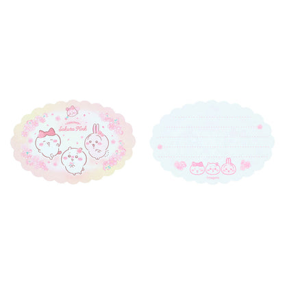 ちいかわ ダイカットミニレターセット（Sakura Pink・サクラ）