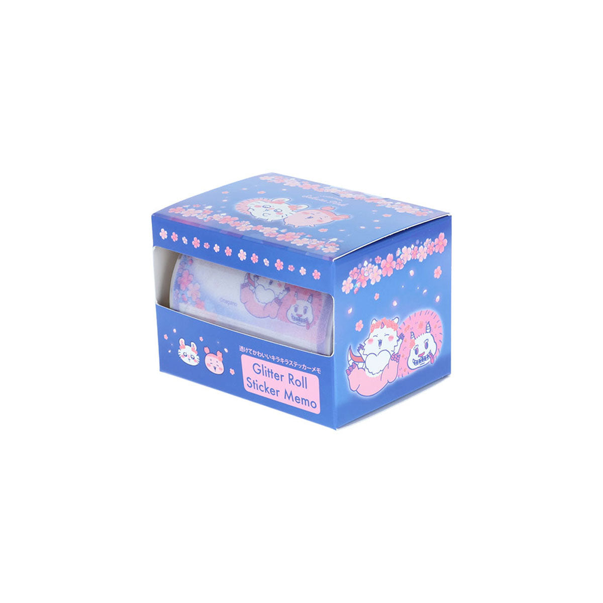 치이카와 글리터 롤 스티커 메모 (Sakura Pink・밤사쿠라)