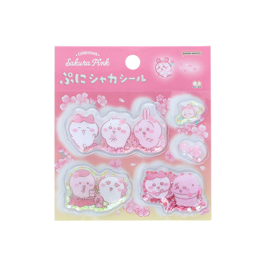 ちいかわ ぷにシャカシール（Sakura Pink・サクラ）
