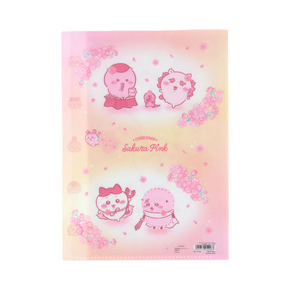 ちいかわ ダイカットクリアファイル5P（Sakura Pink・サクラ）