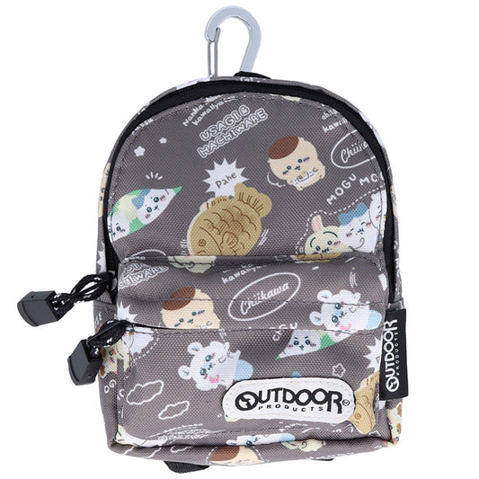 吉伊卡哇 筆袋 BACKPACK OD26（炭灰色）