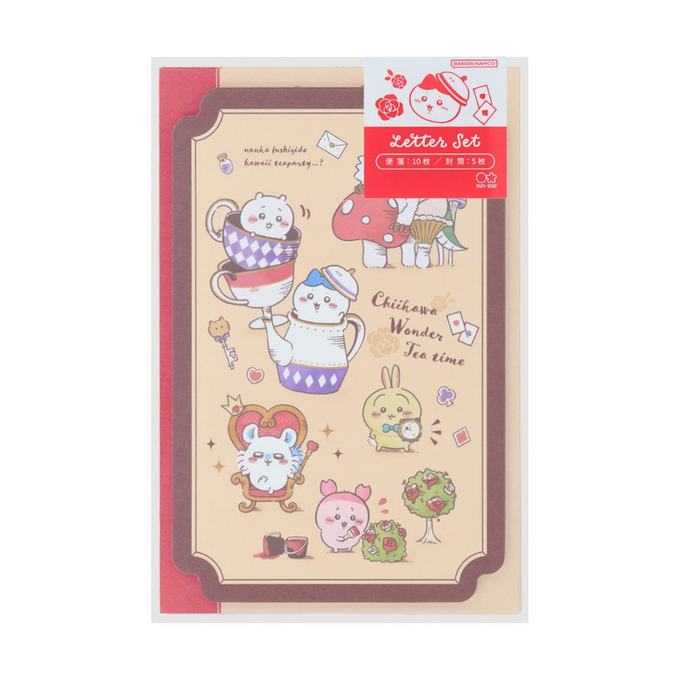 Chiikawa Die-Cut Letter Set (Wonderland)