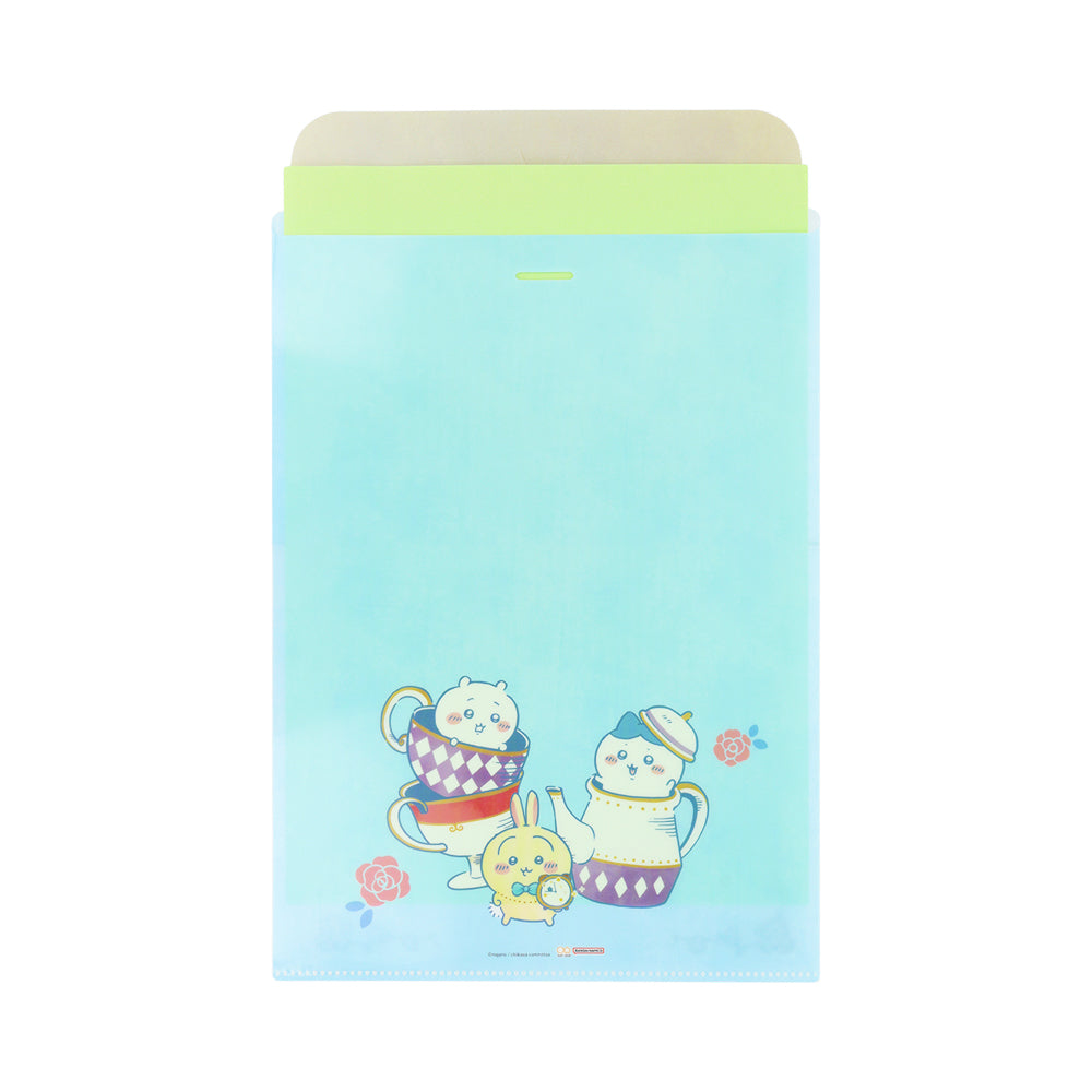 Chiikawa Clear File with Envelope (Tea Time A)