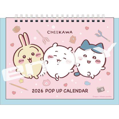 ちいかわ 2026年 ポップアップ卓上カレンダー