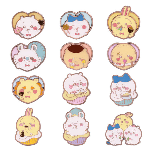 Chiikawa Pin Collection 3 (All 12 Types) 1 Box, 12 Pieces