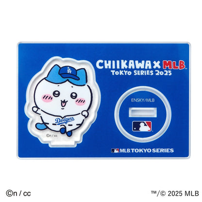 ちいかわ×MLB TOKYO SERIES アクリルスタンド②ハチワレ（ドジャース）