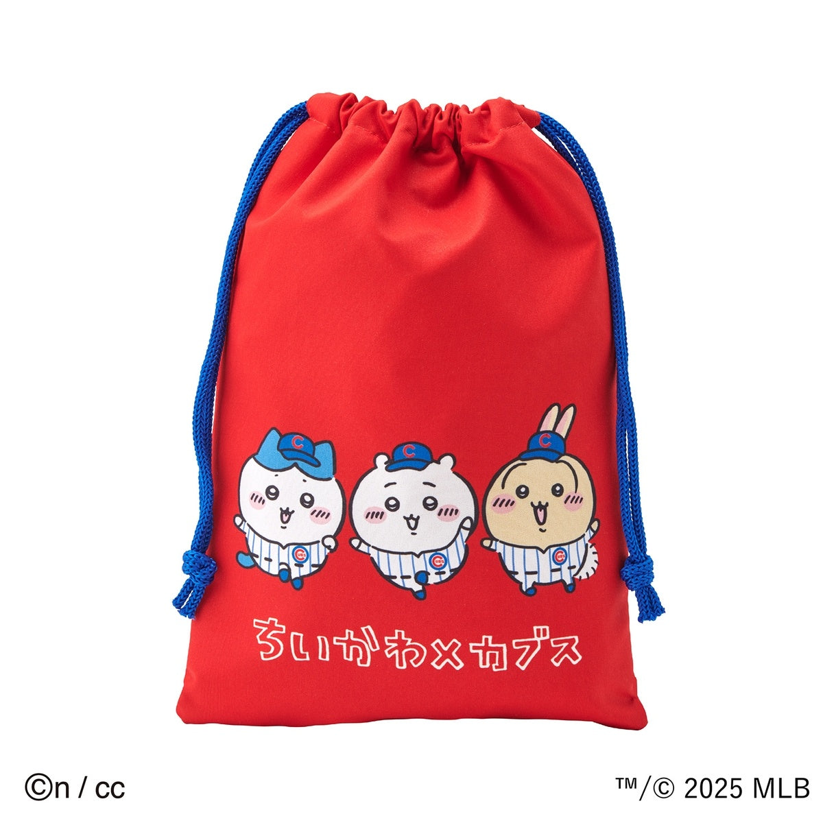 치이카와×MLB TOKYO SERIES 끈 주머니 (컵스)