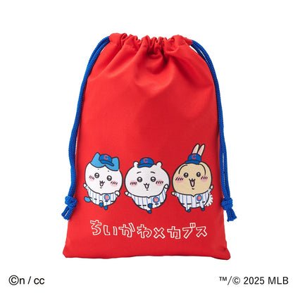 치이카와×MLB TOKYO SERIES 끈 주머니 (컵스)
