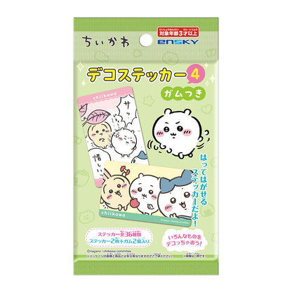 치이카와 데코 스티커 4 껌 포함 1BOX 20팩입