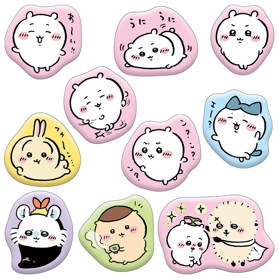 ちいかわ マシュマロ風シール1（ちいかわおおめセット）