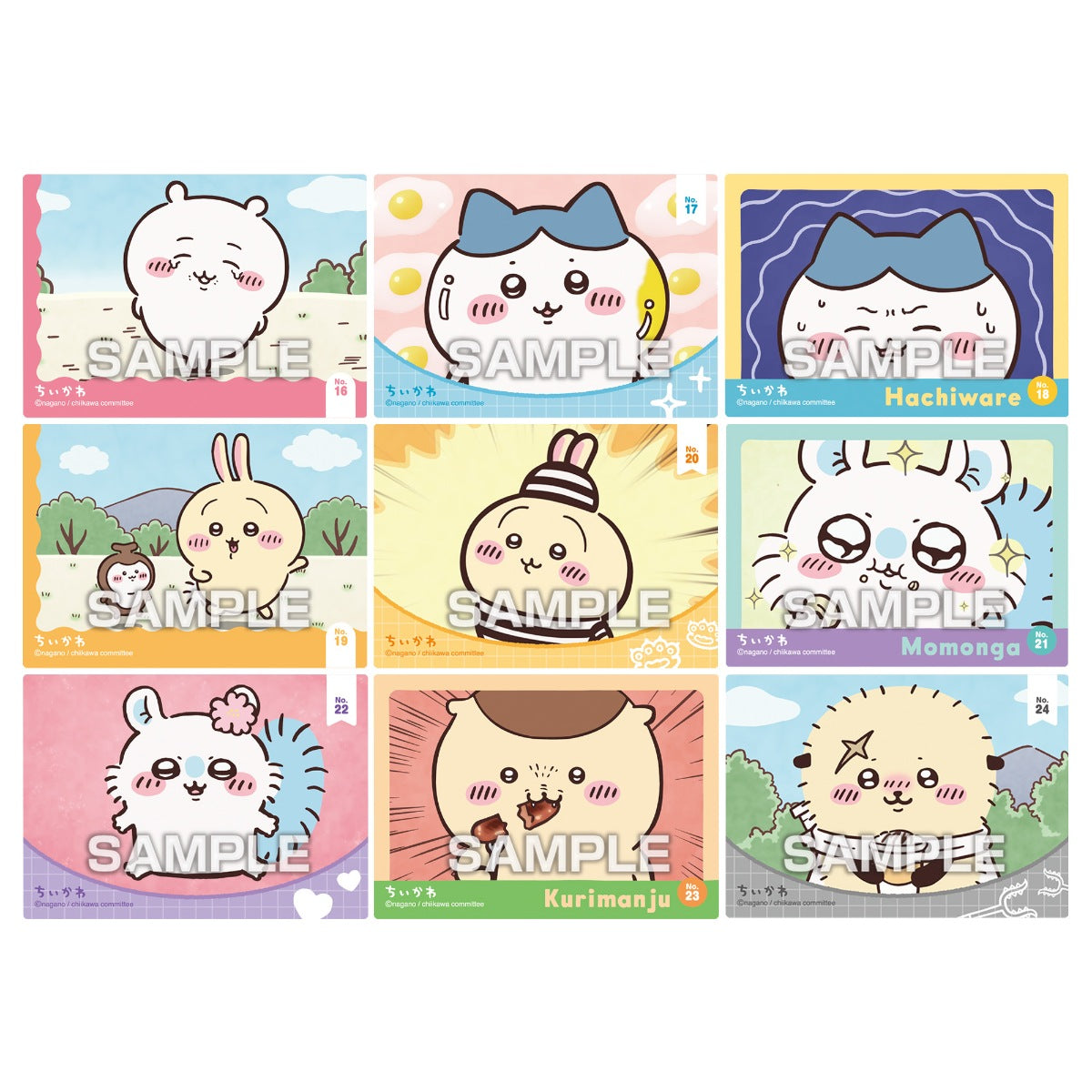 ちいかわ アニメ『ちいかわ』 キラキラクリアカードコレクションガム（全36種）1BOX 18パック入