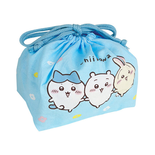 ちいかわ アニメ『ちいかわ』 巾着弁当袋（フラワー）