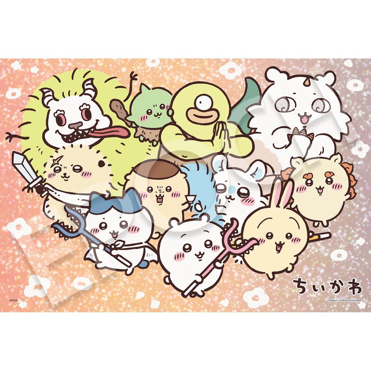 ちいかわ アニメ『ちいかわ』 100ラージピースジグソーパズル（だいしゅうごう）