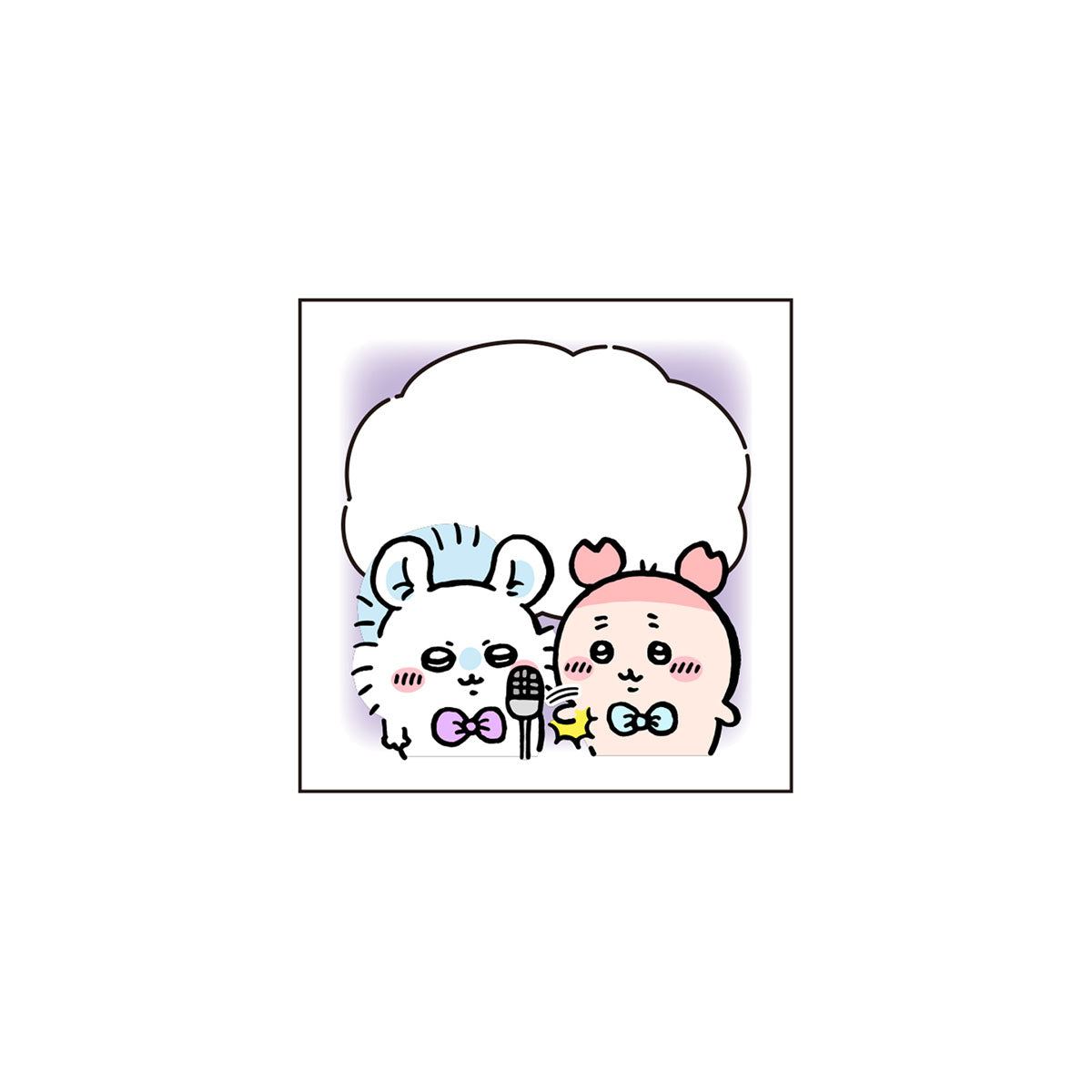 치이카와 2026년 연하장 도장 6개 세트