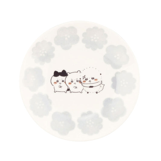 ちいかわ 13.5プレート ハッピーブロッサム（ブルー）