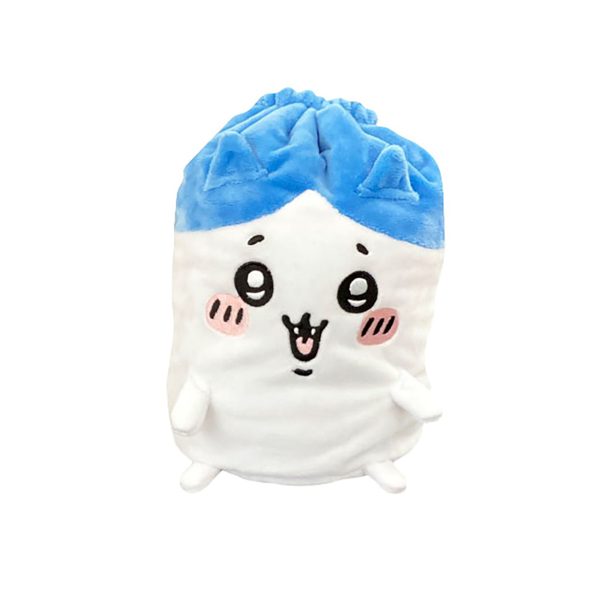 Chiikawa Mascot Pouch Blanket (Fluffy Hachiware)
