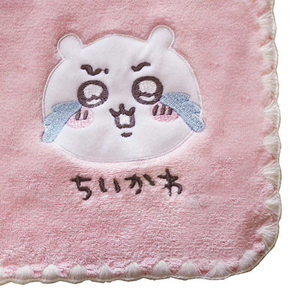 ちいかわ フェイスタオル（シンプルちいかわ）