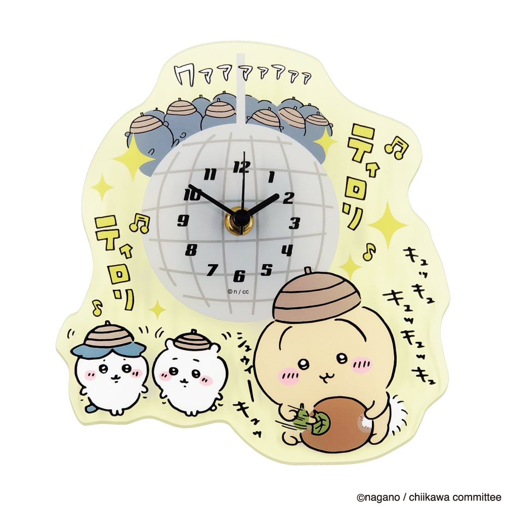 ちいかわ アクリル時計（あったんだ・・・こういう世界・・・）