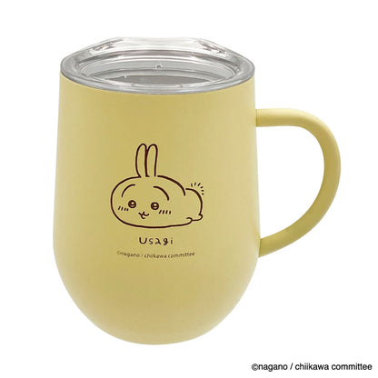 Chiikawa Stainless Steel Mug with Lid (Hecha Usagi)