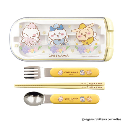 Chiikawa Slide Lid Trio Set (Fairy Flower)