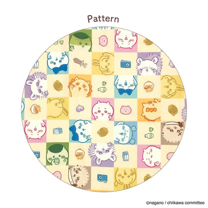 Chiikawa Water Repellent Furoshiki (Checkered Pattern)