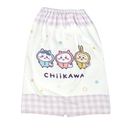 ちいかわ アニメ『ちいかわ』 ラップタオル 70cm PURPLE